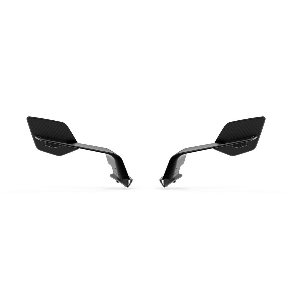 Stealth Max Supersport Mirrors Pair Black Bmw