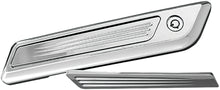 Load image into Gallery viewer, Speed Ball Saddlebag Latch Inserts Chrome