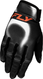 Youth Kinetic Torch Gloves Black/White/Orange Ys