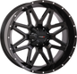 St7 Wheel 20x9 5+4 (0mm) 4/137 & 4/156 Gloss Black