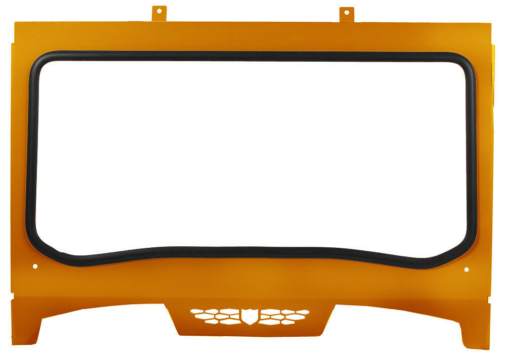 Front Windshield Orange Rust Metallic