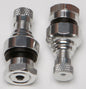 Straight/Straight Air Valve 11.3mm Silver