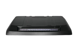 HOPPE stereo top 4 speakers with subwoofer, black audio speakers for home entertainment system, connected with cables.
