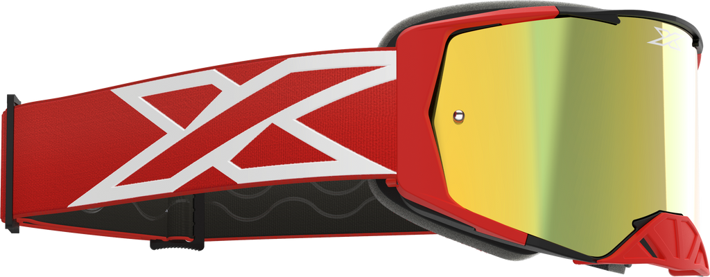 Lucid Caliber Goggle Red Gold Mirror Lens