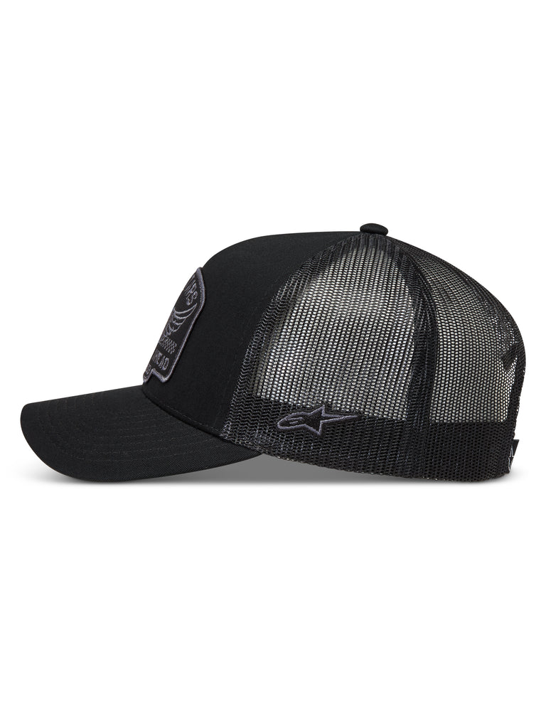 Heritage Patch Trucker Hat Black/Grey