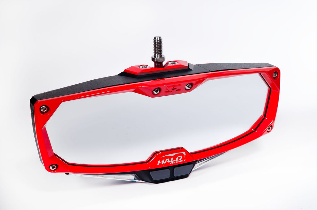 Bezel Halo Billet/Led/Cast Red