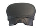 Corbin Gentry passenger pillion pad mounted on a motorcycle seat, providing extra comfort for second riders.