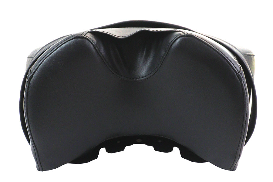 Corbin Gentry passenger pillion pad for seat and saddlebag, providing comfortable seating for motorcycle passengers.