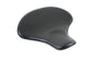 Black Leather Solo Seat