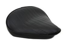 Load image into Gallery viewer, Black Tuck and Roll Solo Seat Large