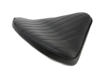 Load image into Gallery viewer, Black Tuck and Roll Solo Seat Large