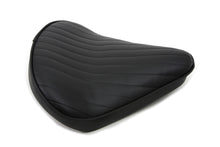 Load image into Gallery viewer, Black Tuck and Roll Solo Seat Large