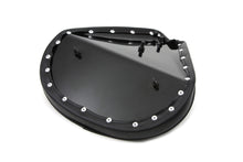 Load image into Gallery viewer, Black Tuck and Roll Solo Seat Large