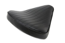 Load image into Gallery viewer, Black Tuck and Roll Solo Seat Large