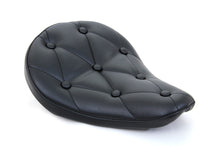 Load image into Gallery viewer, Black Vinyl Solo Seat with Buttons
