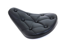 Load image into Gallery viewer, Black Vinyl Solo Seat with Buttons
