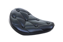 Load image into Gallery viewer, Black Vinyl Solo Seat with Buttons