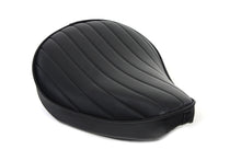 Load image into Gallery viewer, Black Tuck and Roll Solo Seat Small