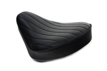 Load image into Gallery viewer, Black Tuck and Roll Solo Seat Small