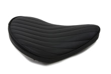 Load image into Gallery viewer, Black Tuck and Roll Solo Seat Small