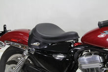 Load image into Gallery viewer, Black Leather Metro Police Solo Seat
