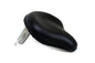 Black Leather Solo Seat