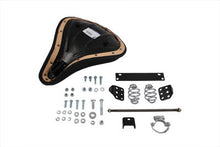 Load image into Gallery viewer, Black Leather Solo Seat With Mount Kit
