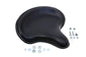 Black Leather Solo Seat
