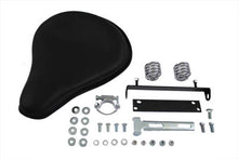 Load image into Gallery viewer, Black Leather Solo Seat Kit