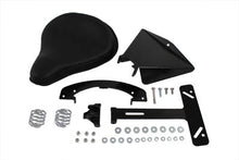 Load image into Gallery viewer, Black Leather Solo Seat Kit