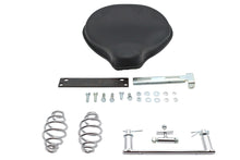 Load image into Gallery viewer, Black Leather Solo Seat and Mount Kit