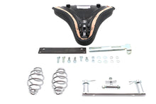 Load image into Gallery viewer, Black Leather Solo Seat and Mount Kit