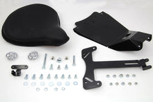 Load image into Gallery viewer, Black Leather Solo Seat and Mount Kit