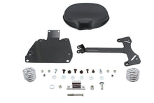 Load image into Gallery viewer, Black Leather Solo Seat and Mount Kit