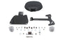 Black Leather Solo Seat and Mount Kit
