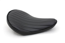 Load image into Gallery viewer, Black Tuck and Roll Solo Seat Small