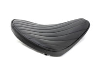Load image into Gallery viewer, Black Tuck and Roll Solo Seat Small