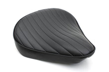 Load image into Gallery viewer, Black Tuck and Roll Solo Seat Large