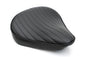 Black Tuck and Roll Solo Seat Large