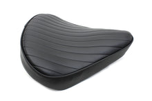 Load image into Gallery viewer, Black Tuck and Roll Solo Seat Large