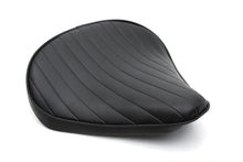Load image into Gallery viewer, Black Tuck and Roll Solo Seat Large