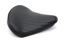 Load image into Gallery viewer, Black Tuck and Roll Solo Seat Large