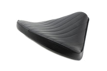 Load image into Gallery viewer, Black Tuck and Roll Solo Seat Large