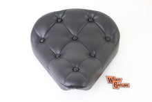 Load image into Gallery viewer, Black Vinyl Solo Seat with Buttons