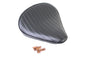 Black Tuck and Roll Solo Seat Large