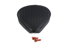 Load image into Gallery viewer, Black Tuck and Roll Solo Seat Large