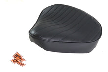 Load image into Gallery viewer, Black Tuck and Roll Solo Seat Large