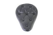 Load image into Gallery viewer, Black Vinyl Solo Seat with Buttons