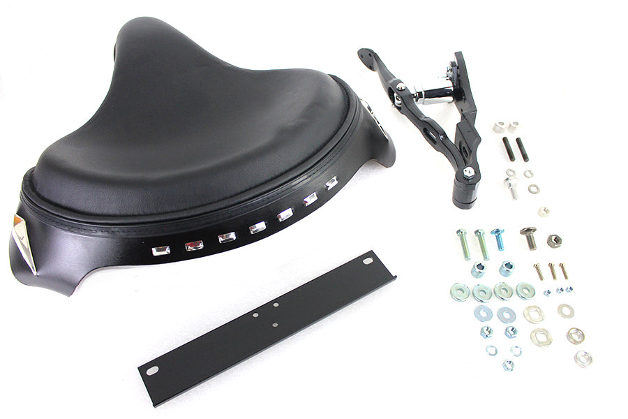 Black Police Solo Seat Kit