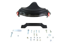 Load image into Gallery viewer, Black Leather Police Solo Seat Kit